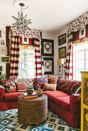9 cách trang trí phòng khách theo phong cách Bohemian đúng điệu