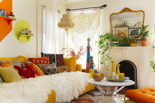 9 cách trang trí phòng khách theo phong cách Bohemian đúng điệu